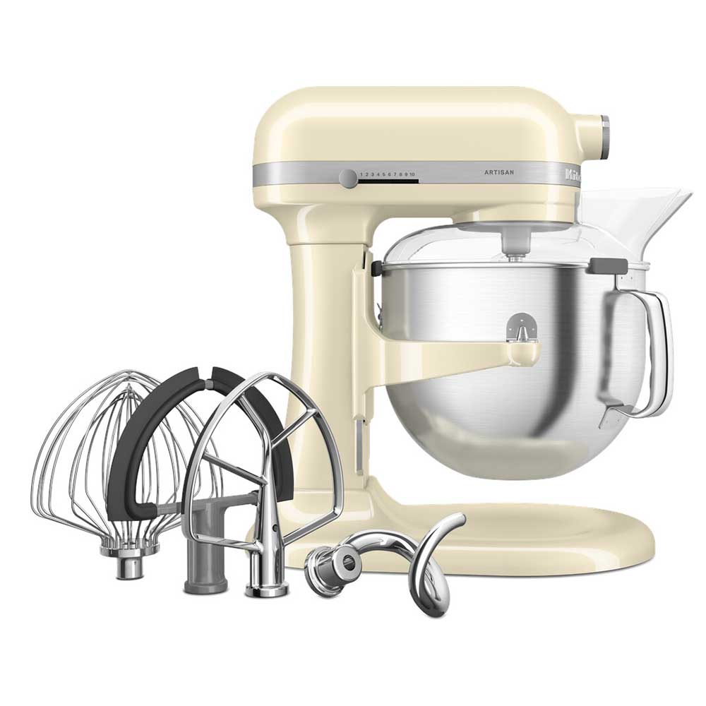 KitchenAid almind cream 6.6L lift stand mixer - 5KSM70SHXBAC