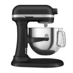 KitchenAid 6.6l cast iron black lift stand mixer - 5KSM70SHXBBK