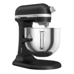 KitchenAid 6.6l cast iron black lift stand mixer - 5KSM70SHXBBK