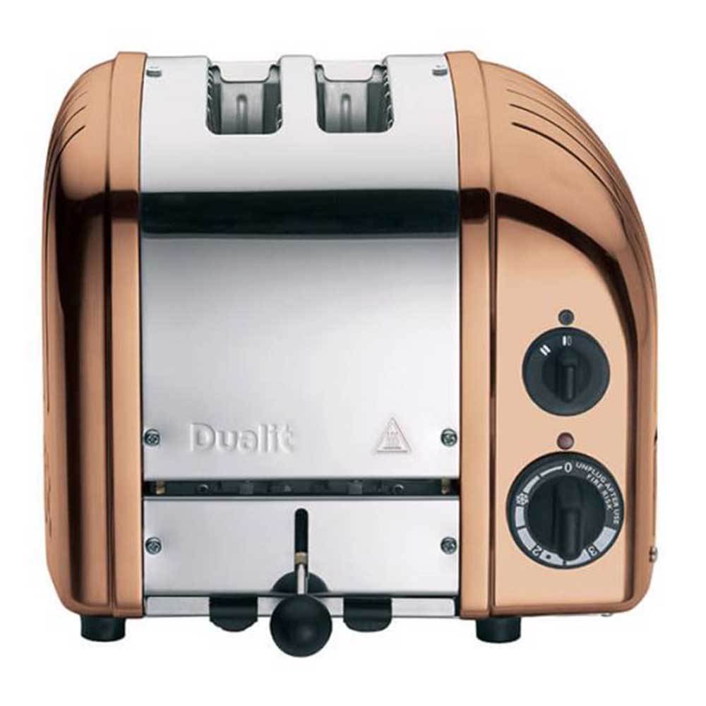Dualit 2 slot copper toaster