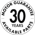 30 year motor guarantee