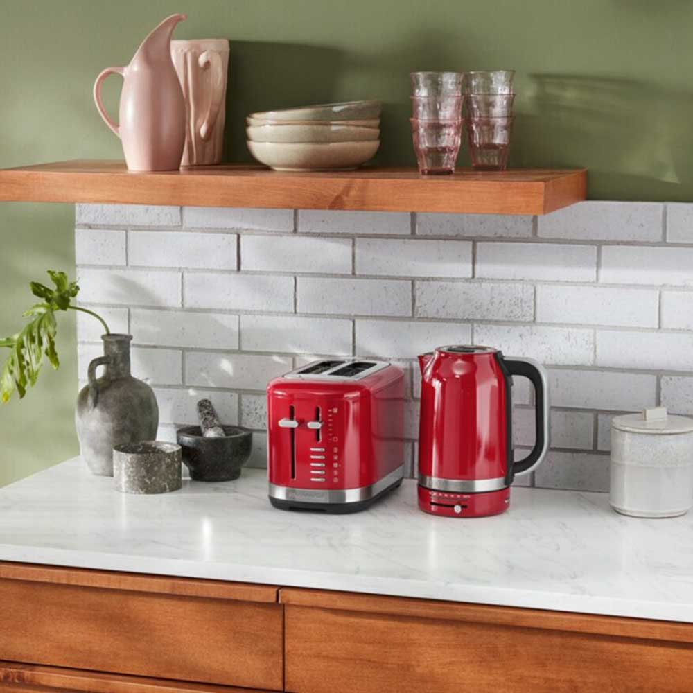 KitchenAid 1.7L Variable Temp Kettle in Empire Red 5KEK1701BER Snellings Gerald Giles