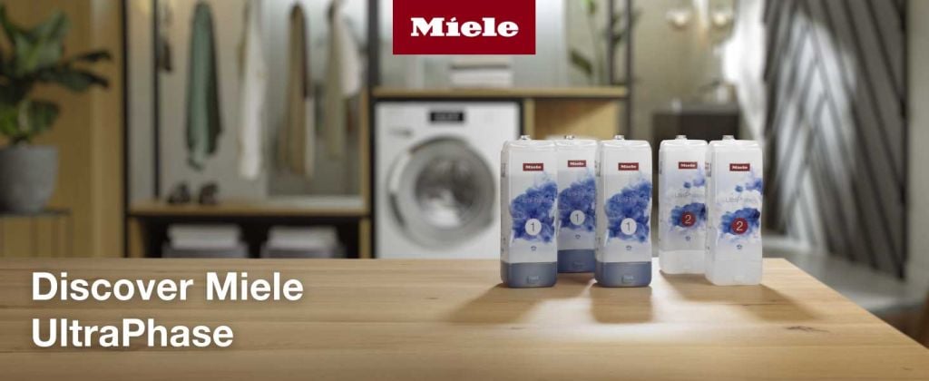 Miele UltraPhase detergent at Gerald Giles