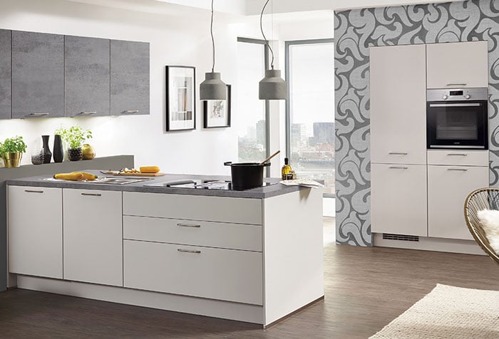 Nobilia kitchen design - TOUCH 338
Satin grey supermatt