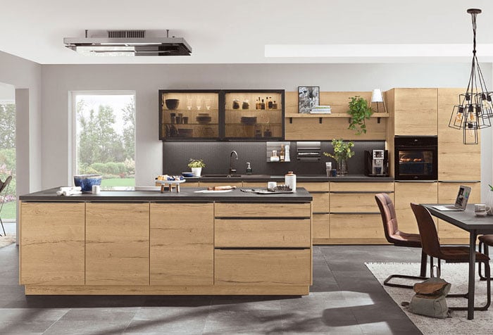 Nobilia kitchens - STRUCTURA 405
Sierra oak reproduction