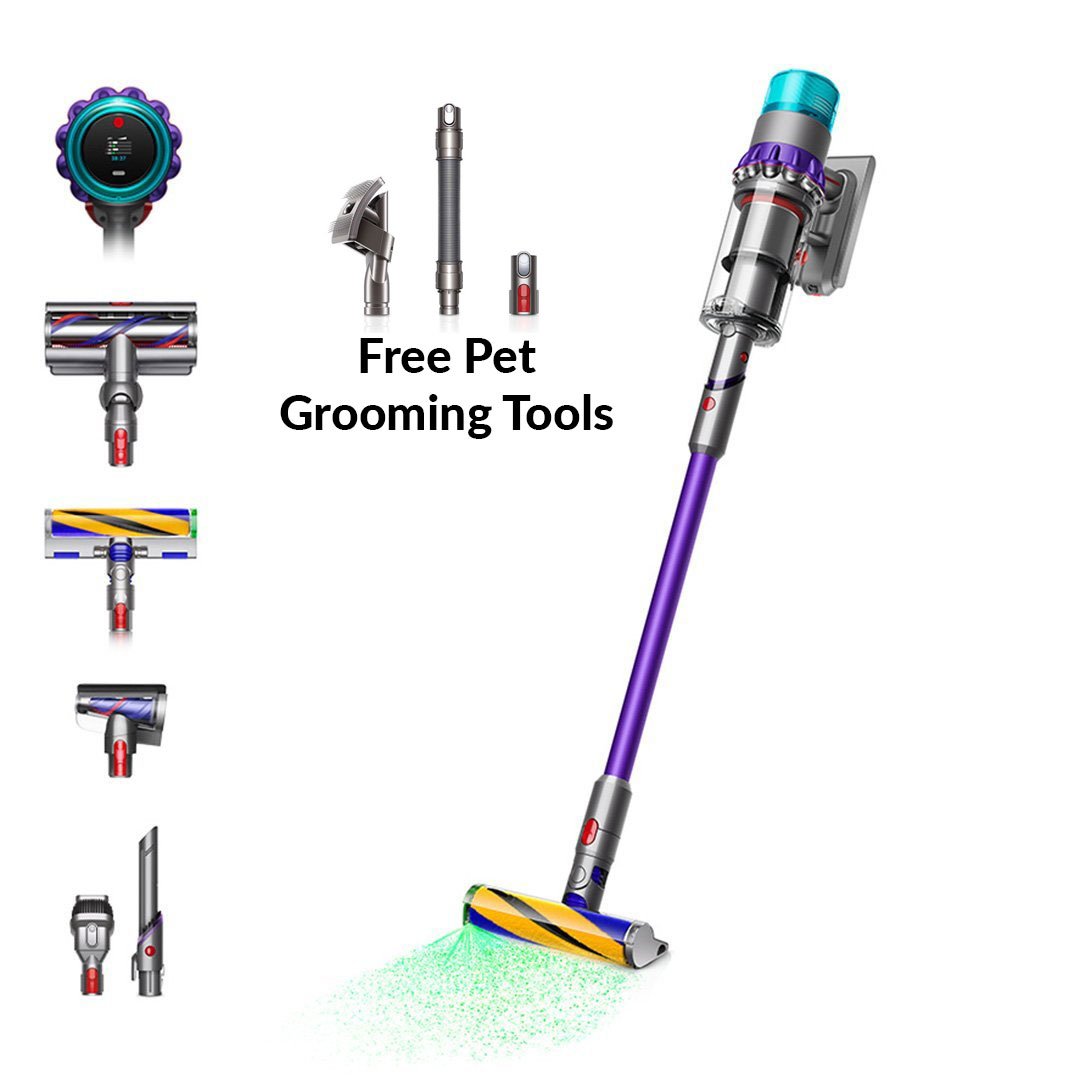 Dyson Gen 5 vacuum with free pet grooming tools