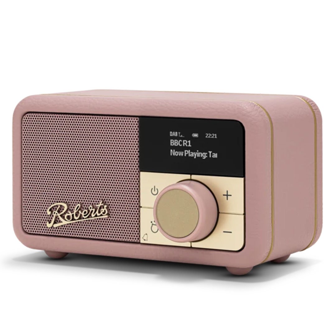 dusky pink roberts petite 2 radio