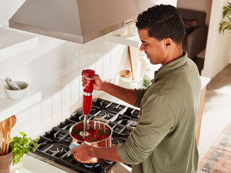 KitchenAid Cordless Hand Blender in Matte Black 5KHBBV53BBM Snellings Gerald Giles