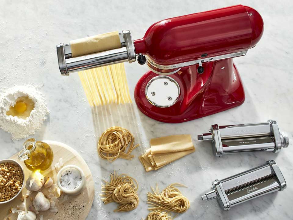 KitchenAid pasta roller and cutter attachment - 5KSMPRA
