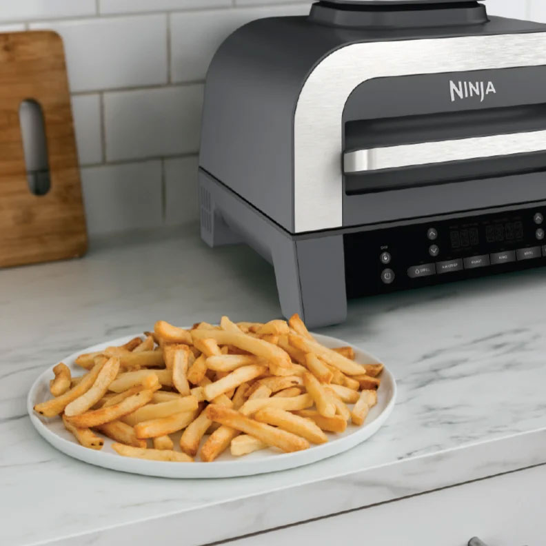 Ninja Foodi Smart XL 6-in-1 Indoor Grill & Air Fryer DG551UK at Gerald Giles