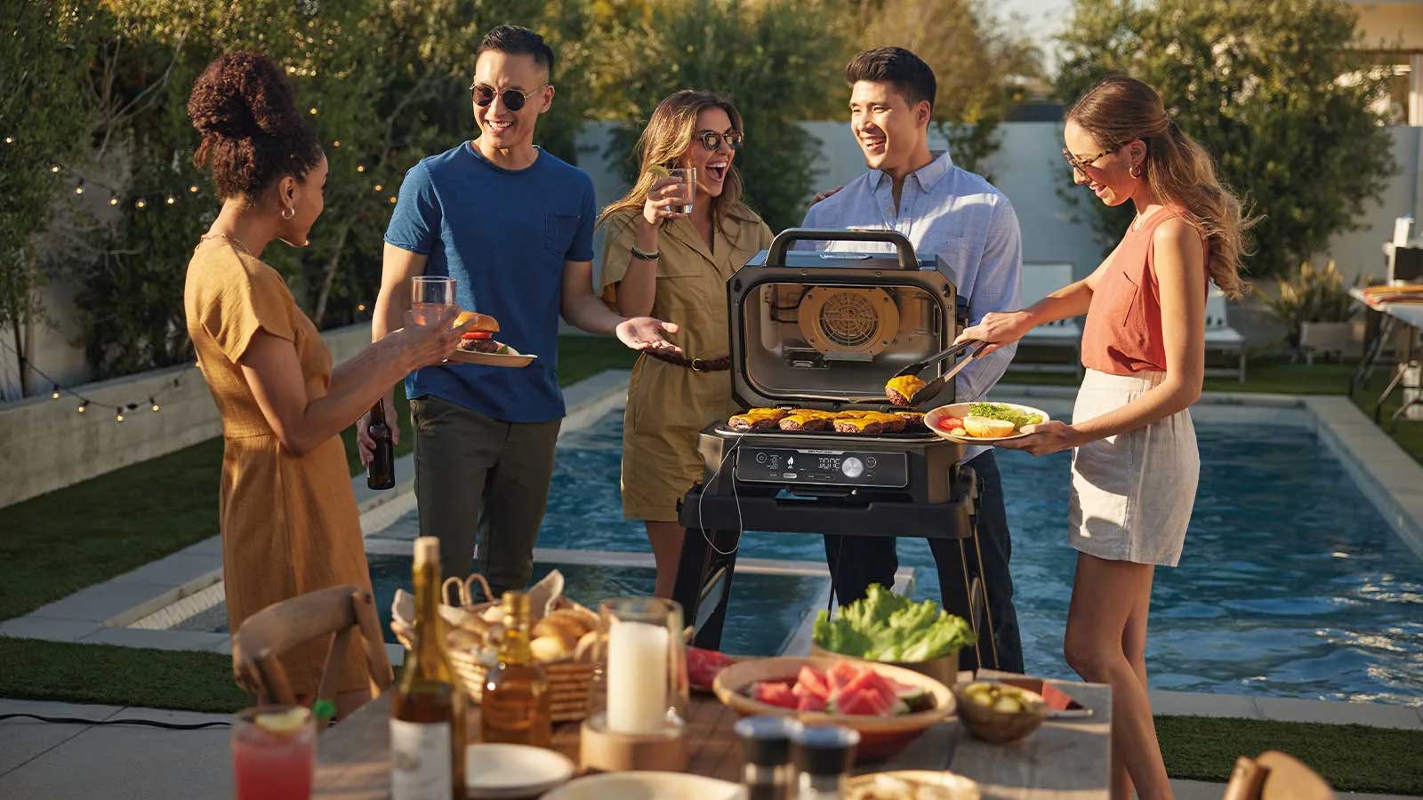 Ninja Woodfire Pro Connect XL Electric BBQ Grill and Smoker