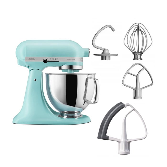 Free flex edge beater with kitchenAid 125 stand mixer