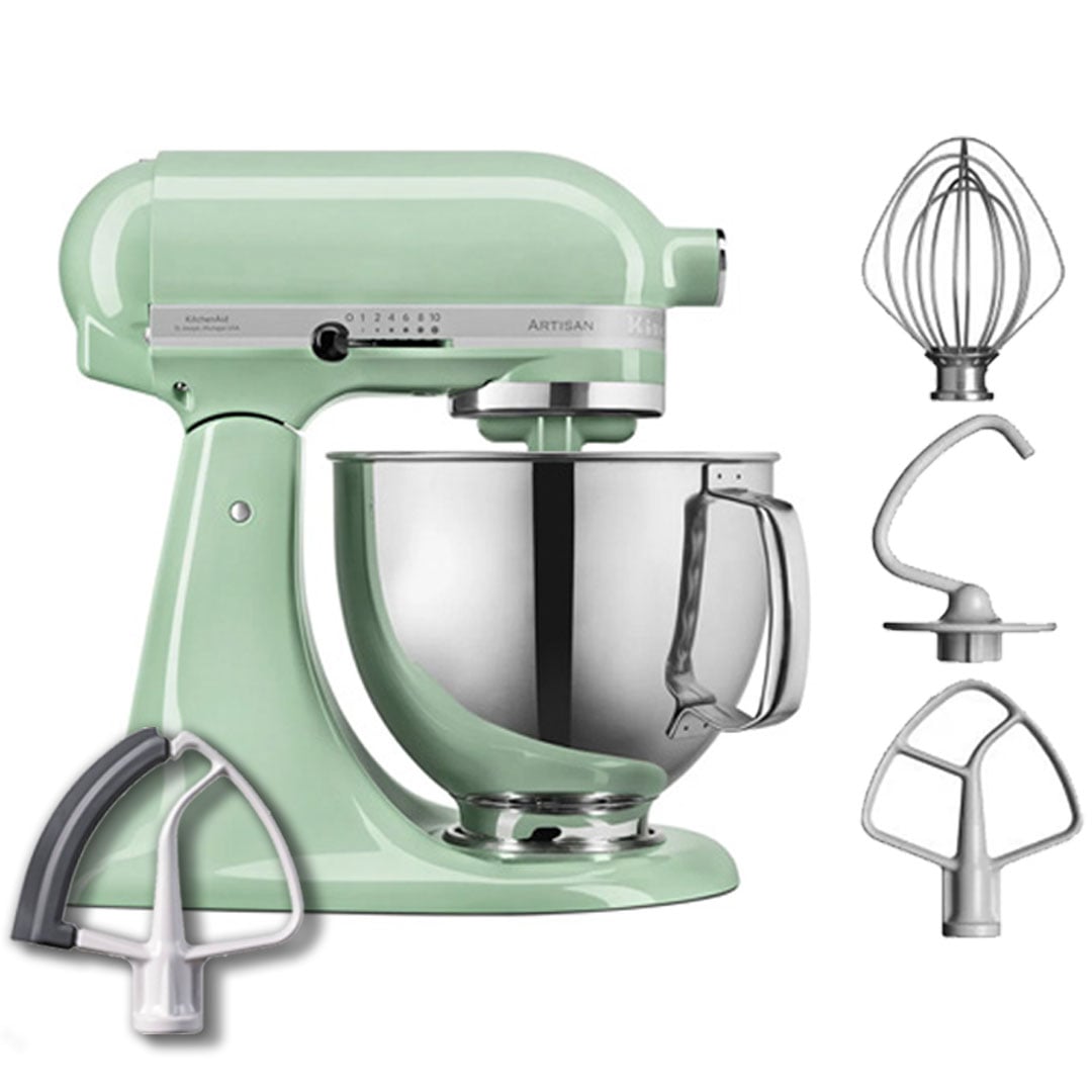 pistachio 125 stand mixer with free flex edge beater