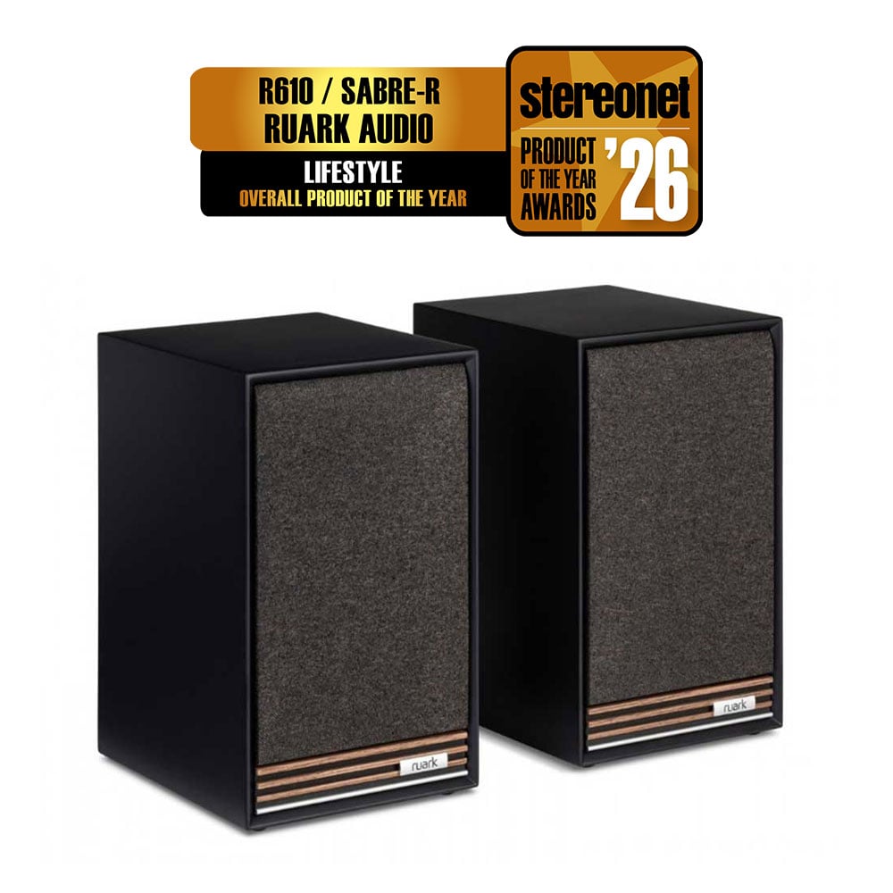 Ruark Audio Sabre-R Bookshelf Speakers - Charcoal