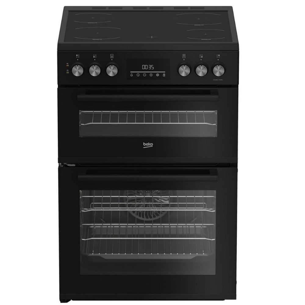 Beko EDC6731K 60cm Double Oven Electric Cooker
