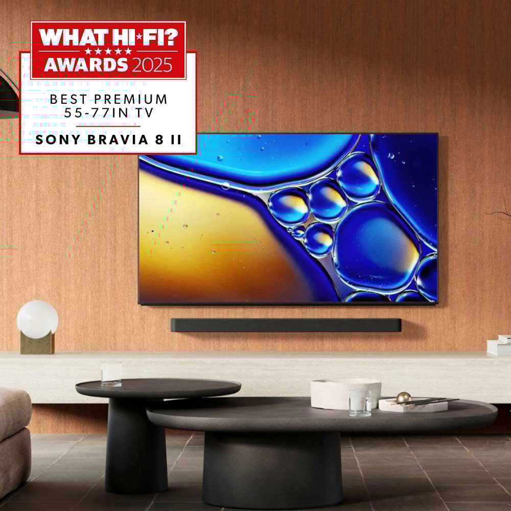 Sony K65XR8M25B.UKA (2025) 65 inch BRAVIA 8 II 4K QD-OLED HDR Google TV