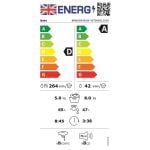 Beko BMND8545UW Washer Dryer - Washing Load 8kg - Drying Load 5kg - Spin 1400