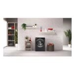 Hoover HD496AMBCB/1-80 Washer Dryer - Washing Load 9kg - Drying Load 6kg - Spin 1400 - Black