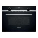 Siemens CM585AGS1B Built-in Combination Oven with Hot Air