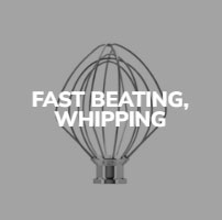 Speed 8 for whipping and beating