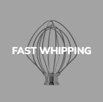 Speed 10 for whipping creram or egg whites