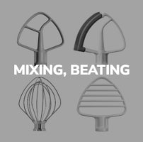 Speed 4 for mixing and beating
