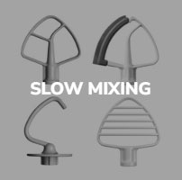 Speed 2 for slow mixing