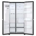 LG GSLC40EPPE 50/50 Total No Frost American Fridge Freezer - Matte Black