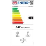 LG GSLC40EPPE 50/50 Total No Frost American Fridge Freezer - Matte Black