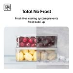 LG GSLC40EPPE 50/50 Total No Frost American Fridge Freezer - Matte Black