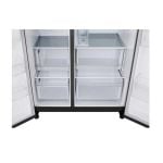 LG GSLC40EPPE 50/50 Total No Frost American Fridge Freezer - Matte Black