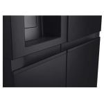 LG GSLE81PBD 50/50 Total No Frost American Fridge Freezer - Black