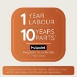Hotpoint H2IC14BN7AOUK 14 Place Settings Dishwasher