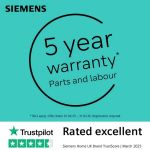 Siemens WQ45G202GB 9kg Heat Pump Tumber Dryer - White