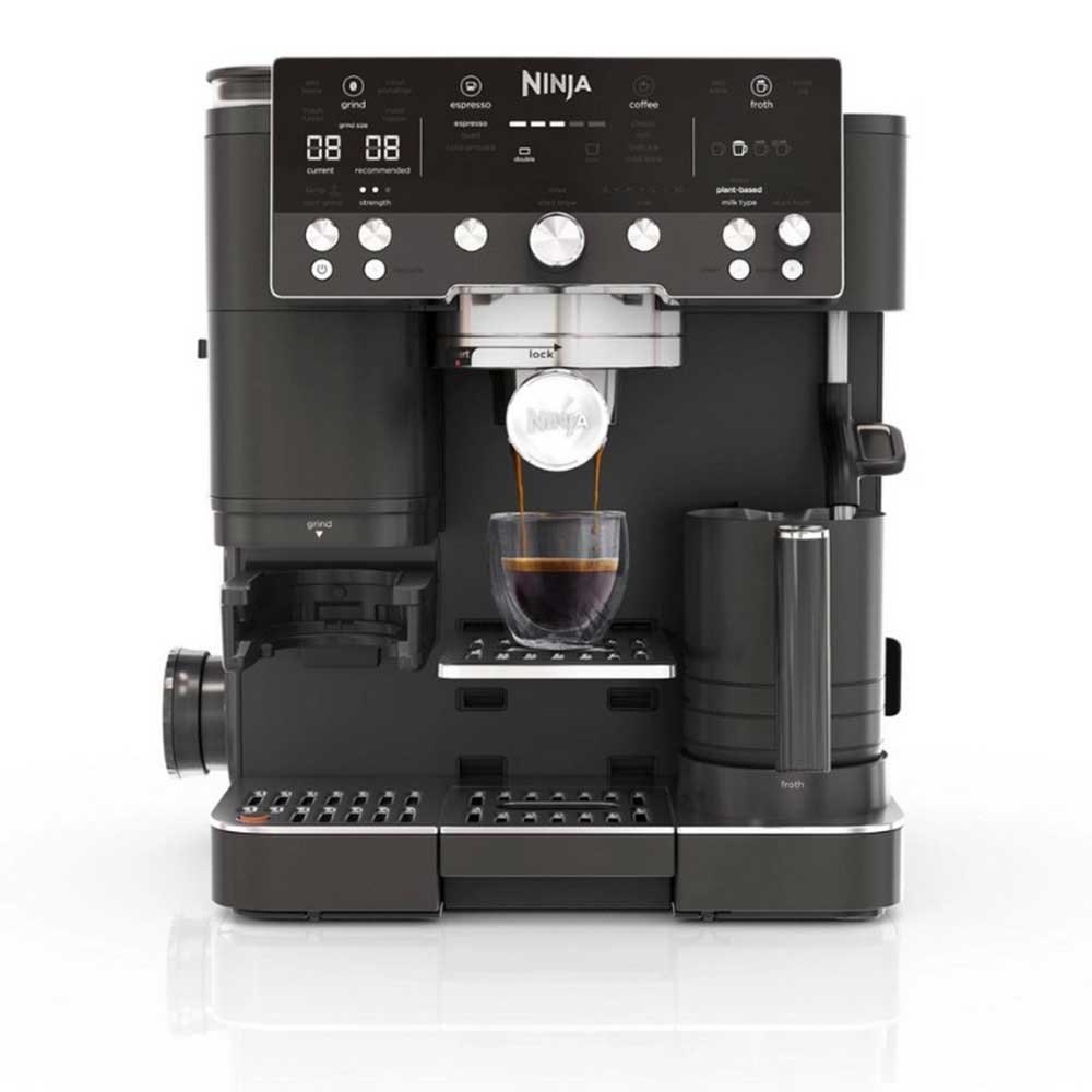 Ninja ES601UKBK Ninja Luxe Cafe Premier Espresso Machine - Midnight Black