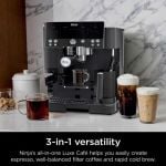 Ninja ES601UKBK Ninja Luxe Cafe Premier Espresso Machine - Midnight Black