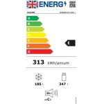 Hoover HHSBSO-6174XK-1 91cm 60/40 Frost Free American Fridge Freezer - Stainless Steel