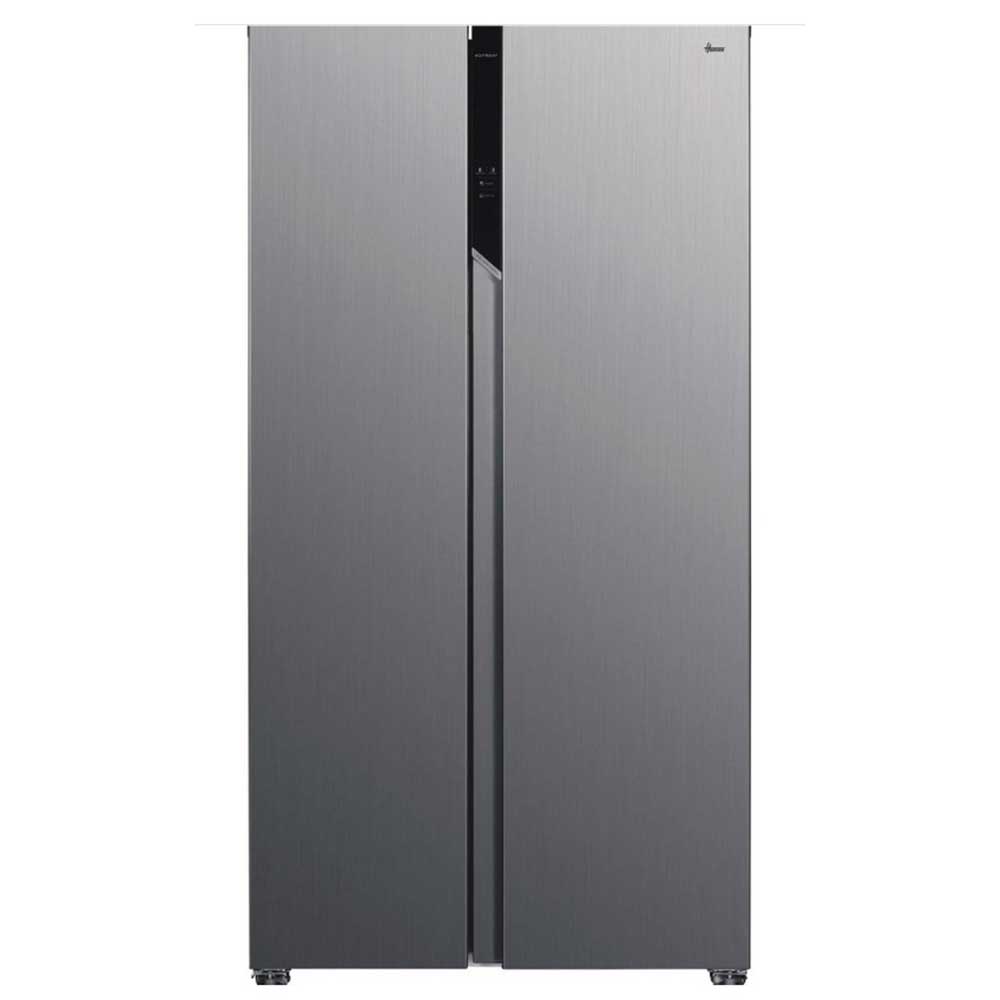Hoover HHSBSO-6174XK-1 91cm 60/40 Frost Free American Fridge Freezer - Stainless Steel