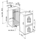 Liebherr IKGN51VE03 60/40 Integrated Frost Free Fridge Freezer