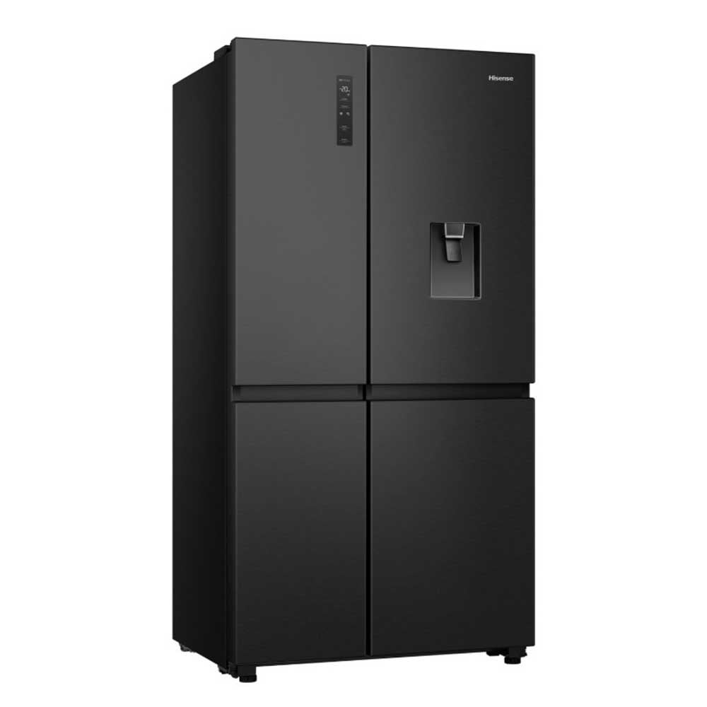 Hisense RS840N4WCE 60/40 Frost Free American Fridge Freezer - Black