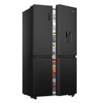 Hisense RS840N4WCE 60/40 Frost Free American Fridge Freezer - Black