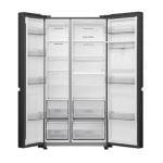 Hisense RS840N4WCE 60/40 Frost Free American Fridge Freezer - Black
