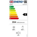 Hisense RS840N4WCE 60/40 Frost Free American Fridge Freezer - Black
