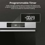 Hisense BI622AXPGUK Built In Electric Single Oven - Black - 77 Litre Capacity