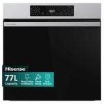 Hisense BI622AXPGUK Built In Electric Single Oven - Black - 77 Litre Capacity