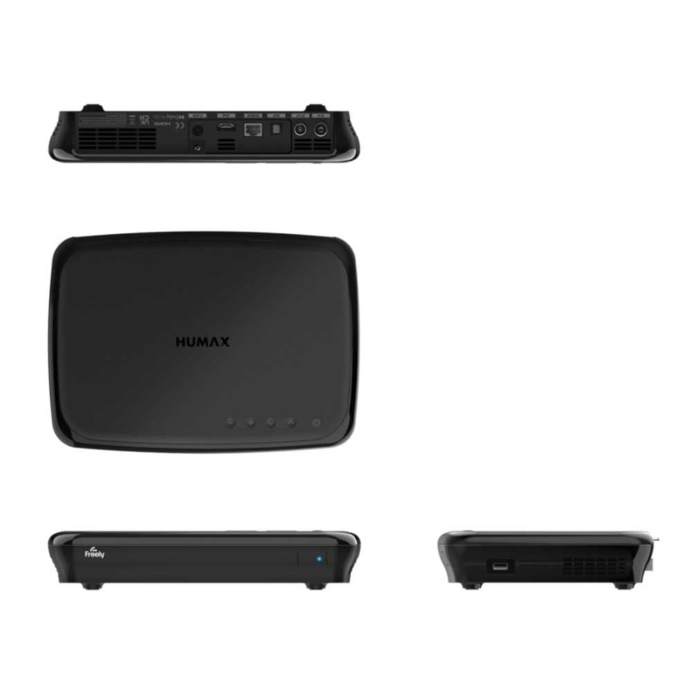 Humax FHR-6000T Freely PVR Recordable Set Top Box - Black