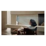 Dyson 330HF1 Hot+Cool Remote Link Pre-heat heater and Cooling Fan - White/Nickel