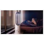 Dyson 330HF1 Hot+Cool Remote Link Pre-heat heater and Cooling Fan - White/Nickel