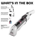Shark HX100UKT StainForce Cordless Stain-Destroying Spot Cleaner - White