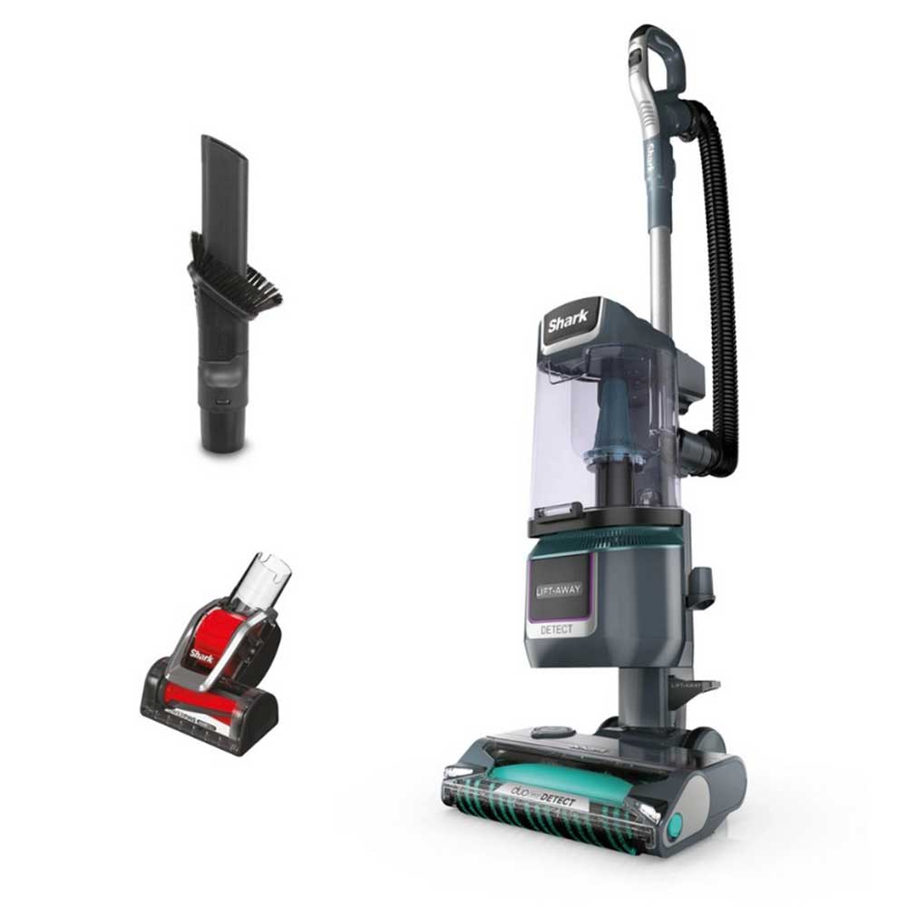 Shark LA791UKT XL Detect Pet Pro Upright Corded Vacuum Cleaner - Teal/Silver